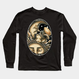 Ferret - Sun and Moon Long Sleeve T-Shirt